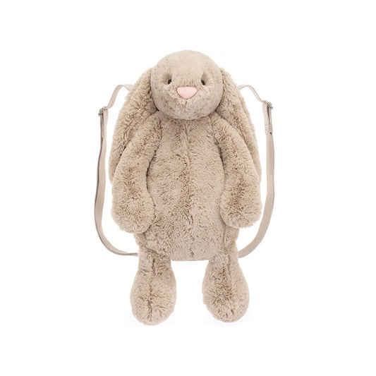 Bashful Beige Bunny Backpack - US 5158