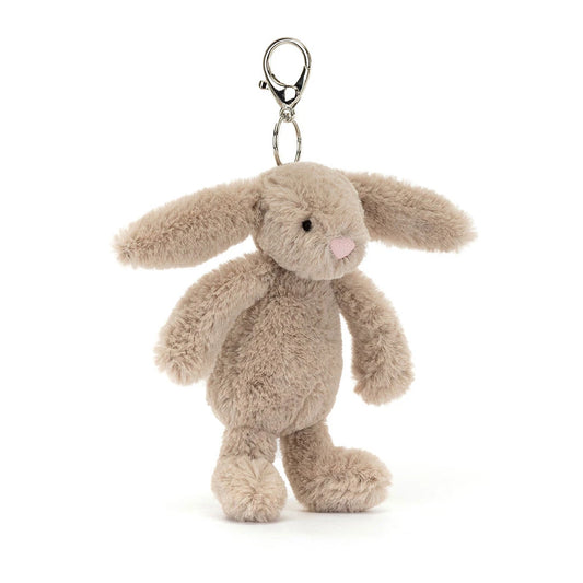 Bashful Beige Bunny Bag Charm - US 3947