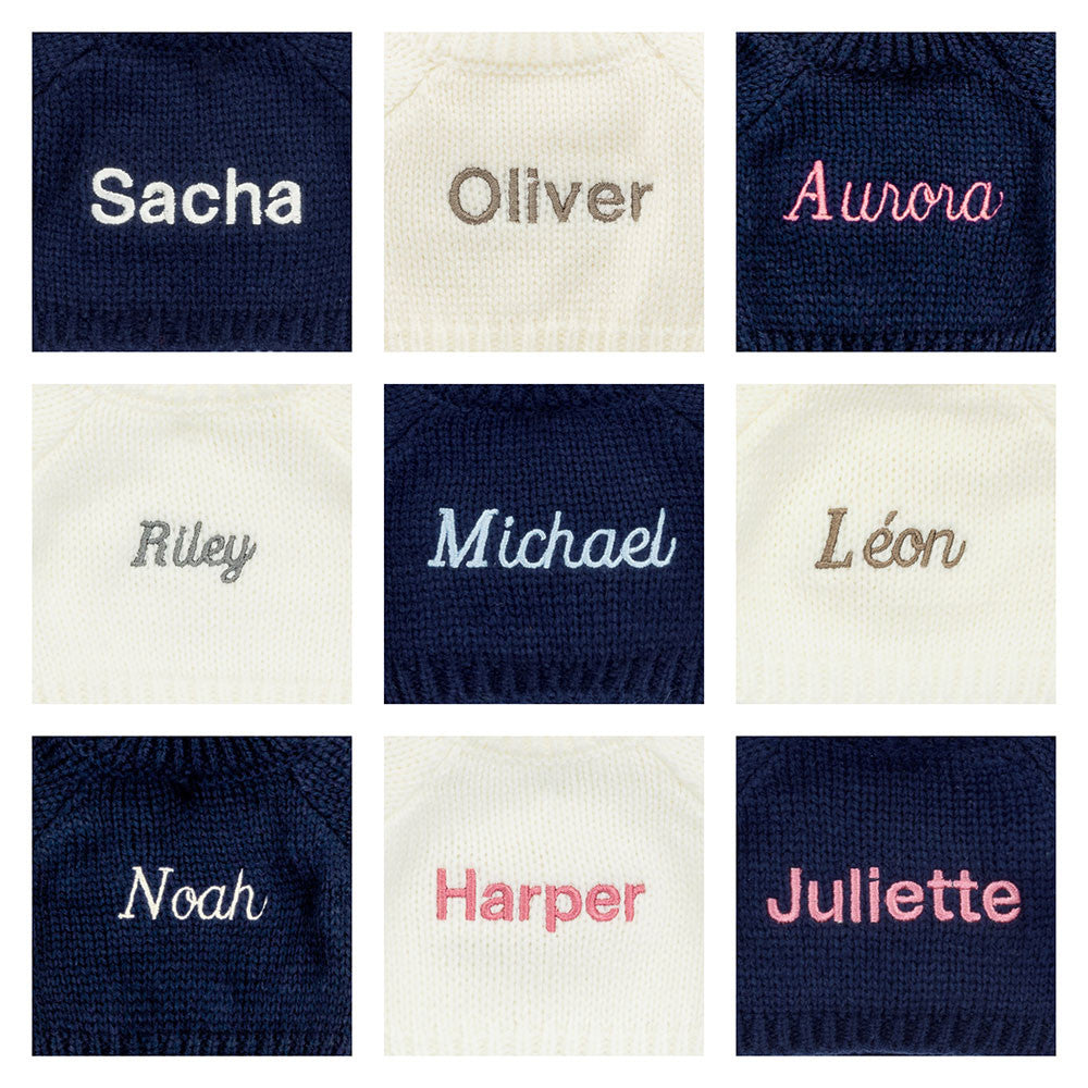 Bashful Luxe Bunny Nimbus With Personalized Cream Jumper - US 7828