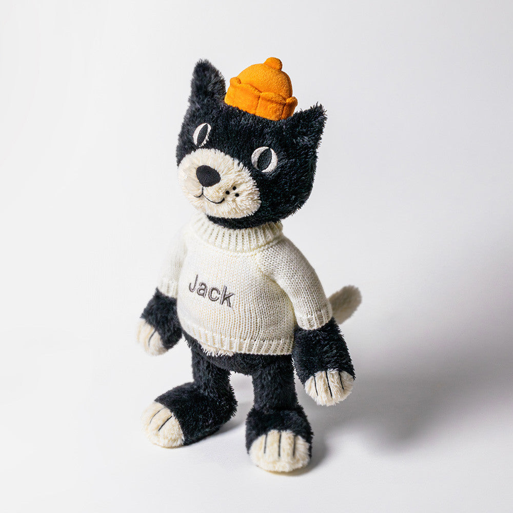 Jellycat Jack With Personalized Cream Jumper - US 2401