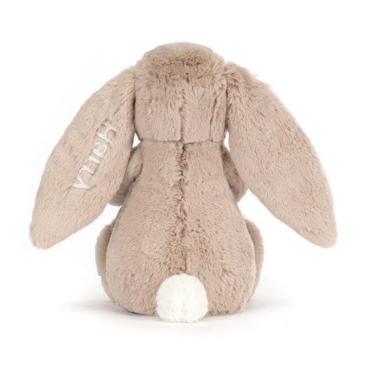 Personalized Bashful Beige Bunny 'Birthday' - US 7849
