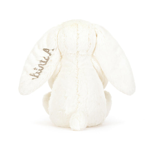 Personalized Cream Bunny With Star - US 9362