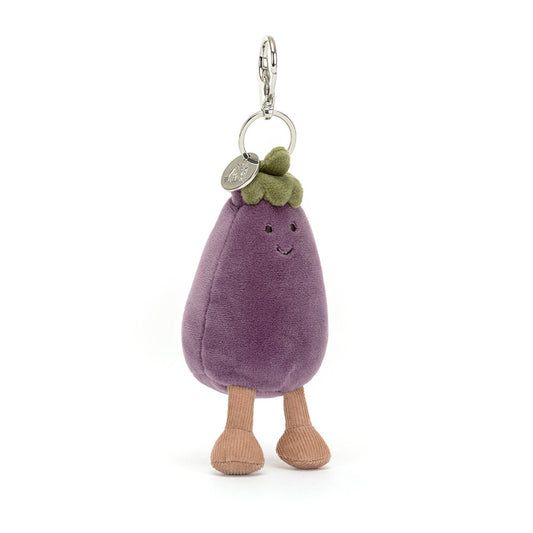 Amuseables Eggplant Bag Charm - US 1196