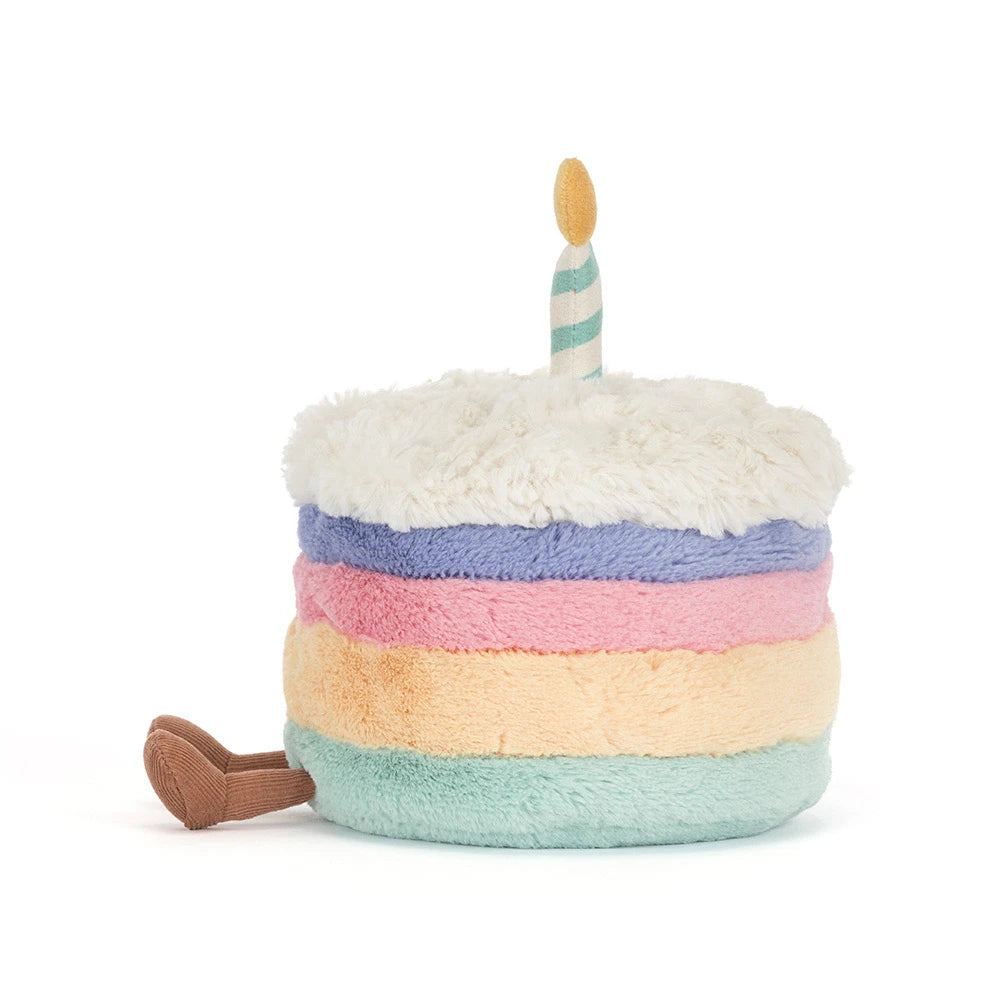 Amuseables Rainbow Birthday Cake - US 9559