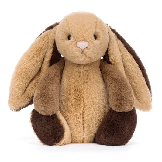 Bashful Patchwork Brown Bunny - US 0571
