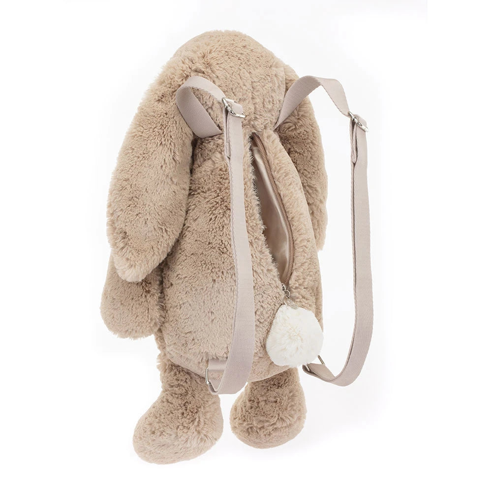 Bashful Beige Bunny Backpack - US 5158