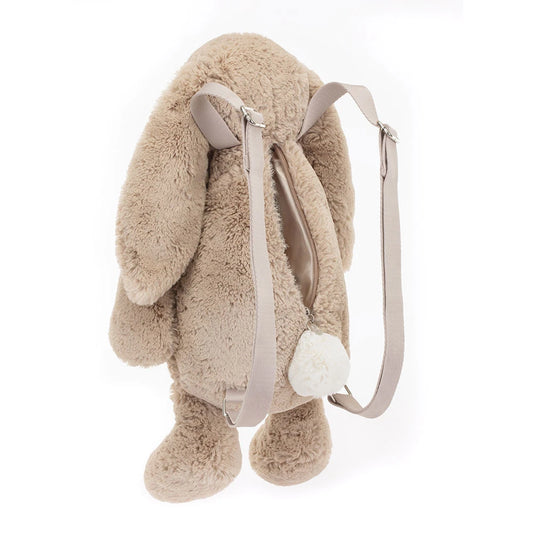 Bashful Beige Bunny Backpack - US 5158