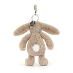 Bashful Beige Bunny Bag Charm - US 3947