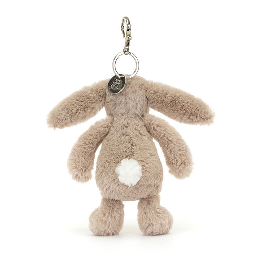Bashful Beige Bunny Bag Charm - US 3947