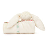 Blossom Cream Bunny 'Berry' Blankie - US 0415