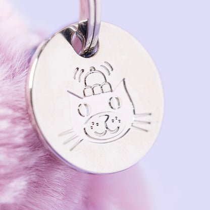 Thistlepop Blossom Bunny Bag Charm - US 2648