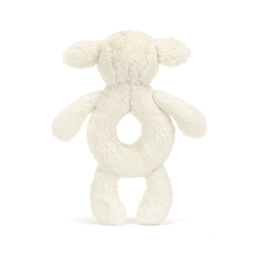 Bashful Lamb Ring Rattle - US 7652