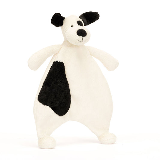 Bashful Black & Cream Puppy Comforter - US 5106