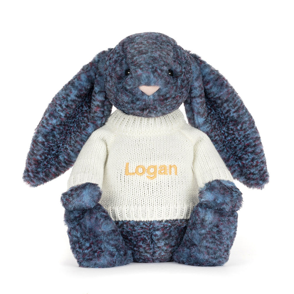 Hopscone Luxe Bunny With Personalized Cream Jumper - US 4767