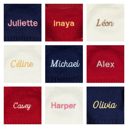 Zodihop Luxe Bunny With Personalized Navy Jumper - US 4309