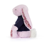 Thistlepop Blossom Luxe Bunny With Personalized Navy Jumper - US 0288