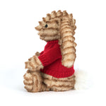 Bashful Luxe Bunny Juniper With Personalized Red Jumper - US 7225