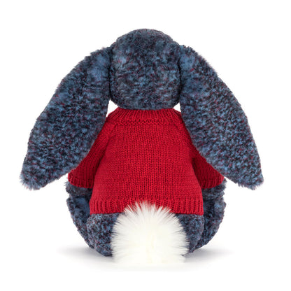 Hopscone Luxe Bunny With Personalized Red Jumper - US 1323