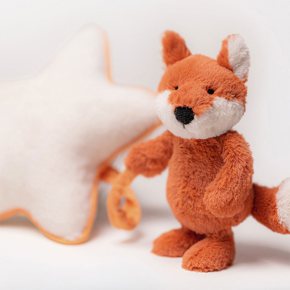 Bashful Fox Cub Musical Pull - US 3476