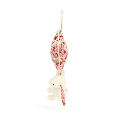 Blossom Cream Bunny 'Berry' Musical Pull - US 2717