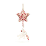 Blossom Cream Bunny 'Berry' Musical Pull - US 2717