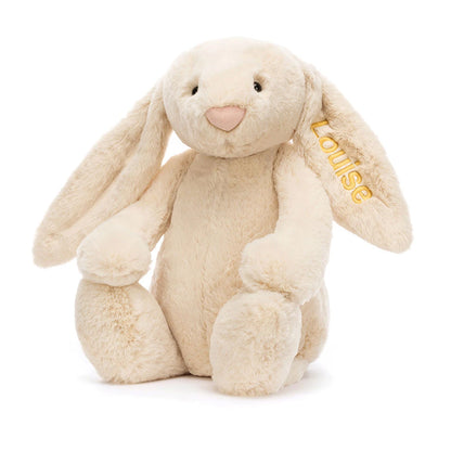 Personalized Bashful Luxe Bunny Willow Huge - US 1030