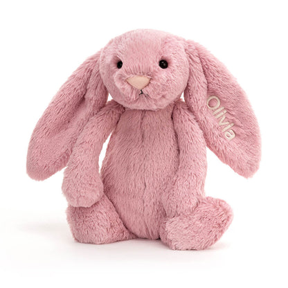 Personalized Bashful Tulip Pink Bunny Medium - US 6113