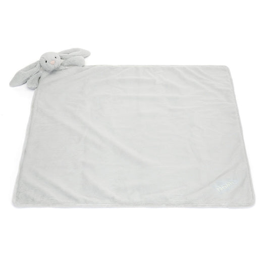 Personalized Bashful Silver Bunny Blankie - US 1865