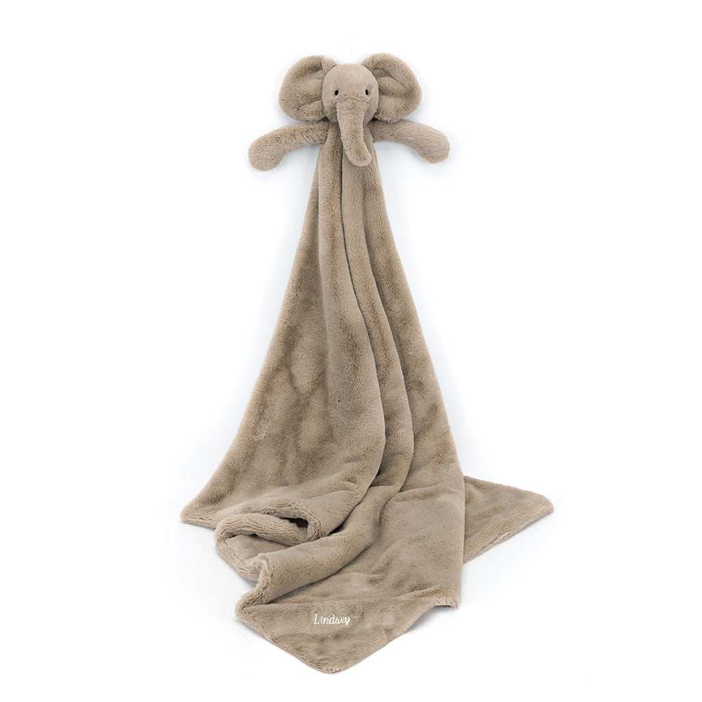 Personalized Smudge Elephant Blankie - US 2846