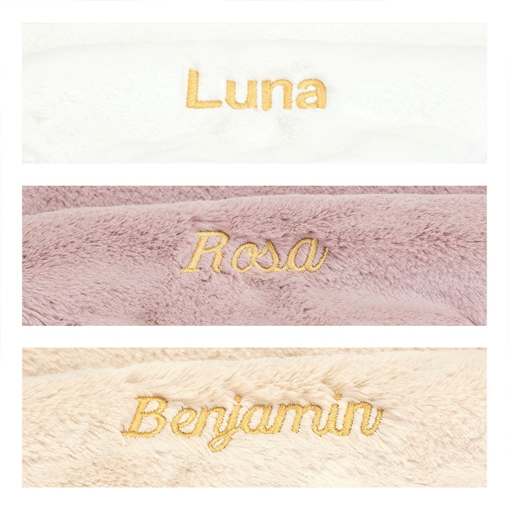 Personalized Bashful Luxe Bunny Luna Soother - US 9092