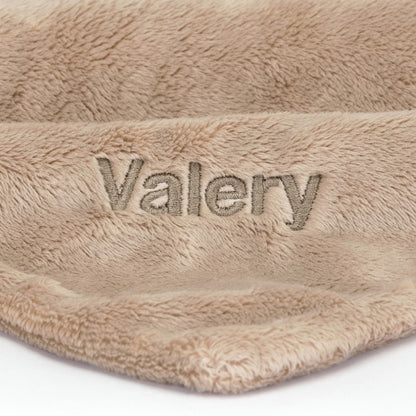 Personalized Bashful Beige Bunny Soother - US 5911