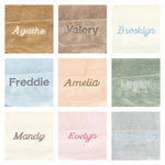 Personalized Bashful Beige Bunny Soother - US 5911