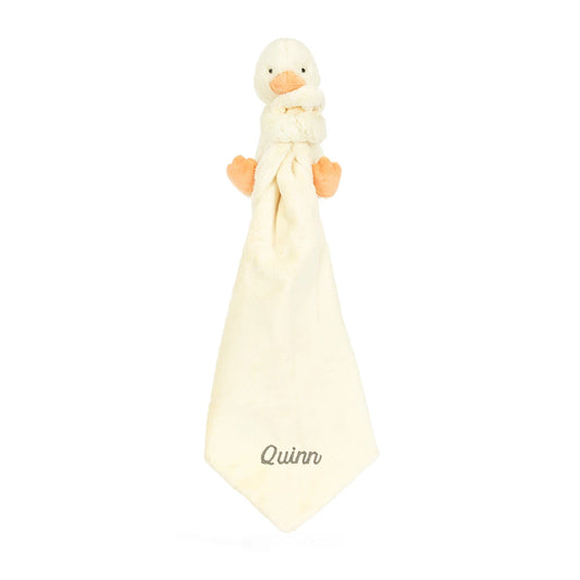 Personalized Bashful Duckling Soother - US 8135