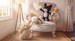 Blossom Beige Bunny 'Petal' Bag Charm - US 2386